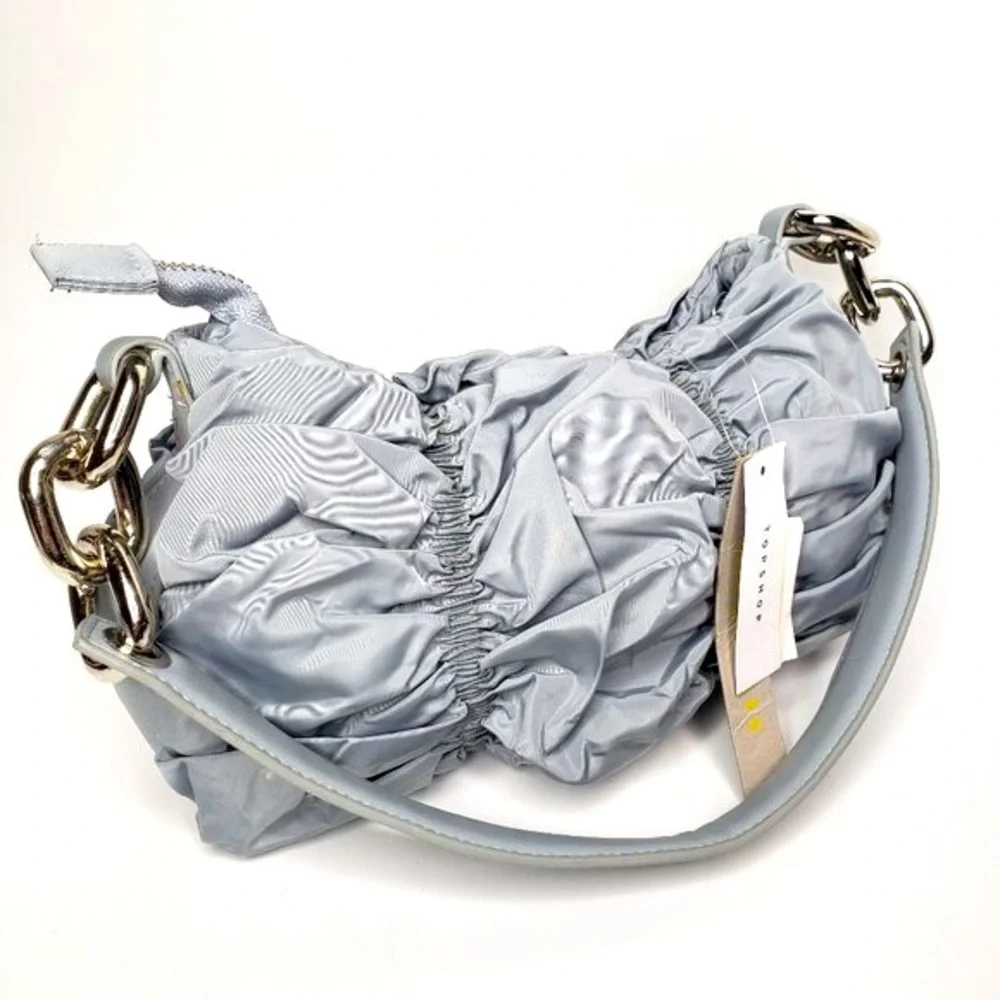 NWT Topshop Ruched Slouchy Small Shoulder‎ Hobo Purse